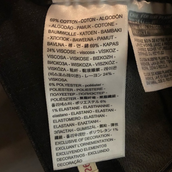 Levi’s 721 High Rise Skinny Black Jeans - Picture 8 of 8